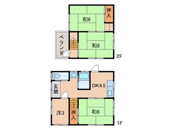 間取図 一戸建０３０１