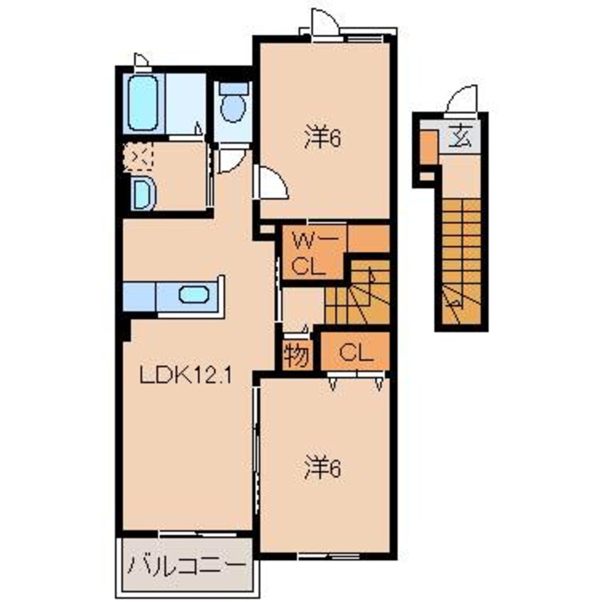 間取図 エテルノ
