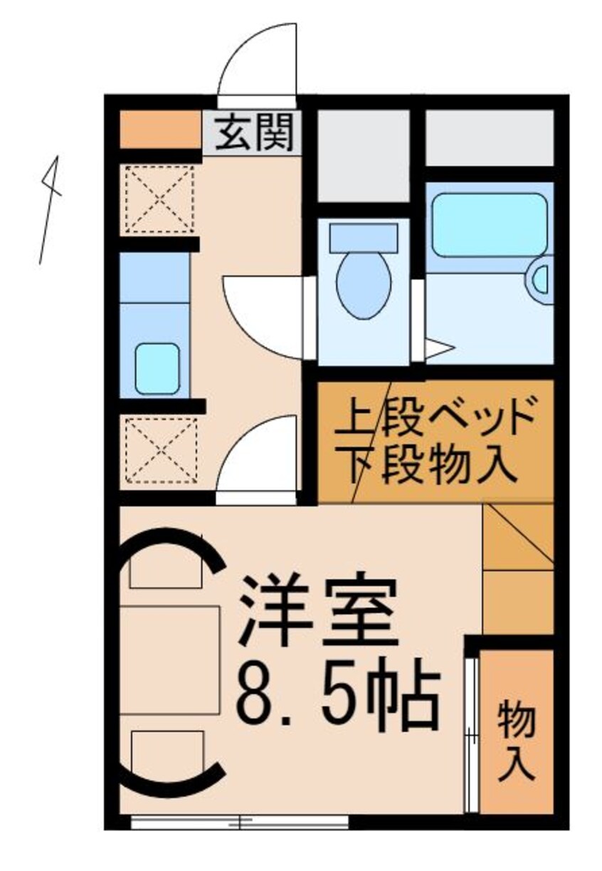 間取図 ソレイユ３番館