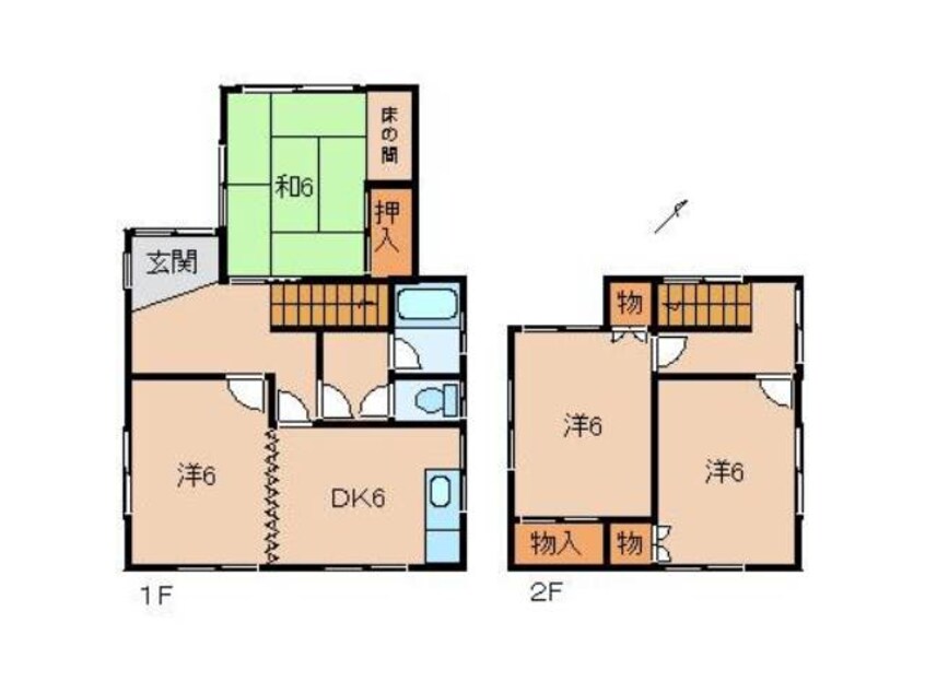 間取図 一戸建１３６１８