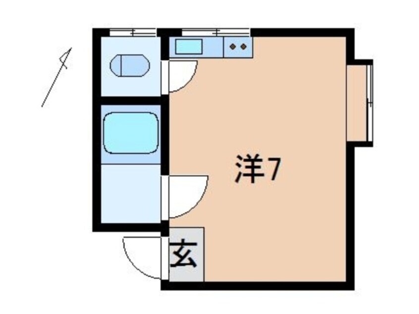 間取図 ラビタシオン永井