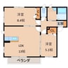 シャーメゾン元町奉行 2LDKの間取り