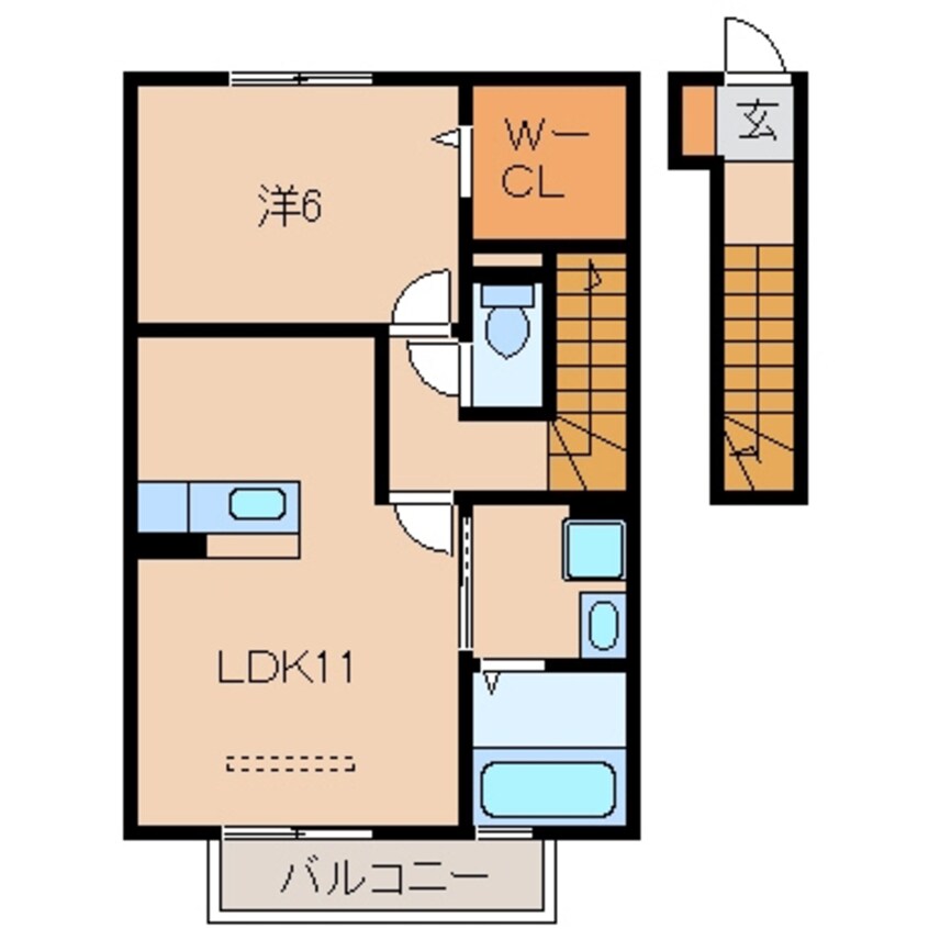 間取図 ウィットＮⅡ