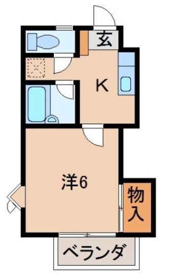 間取図 ハイツエバーグリーン