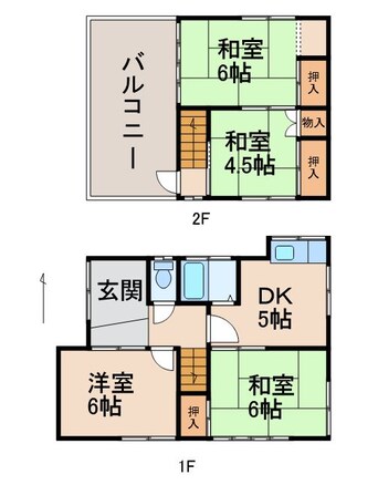 間取図 一戸建15725