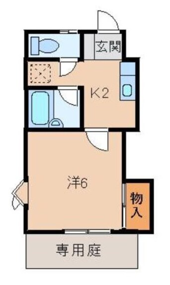 間取図 ハイツエバーグリーン