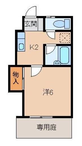 間取り図 ハイツエバーグリーン