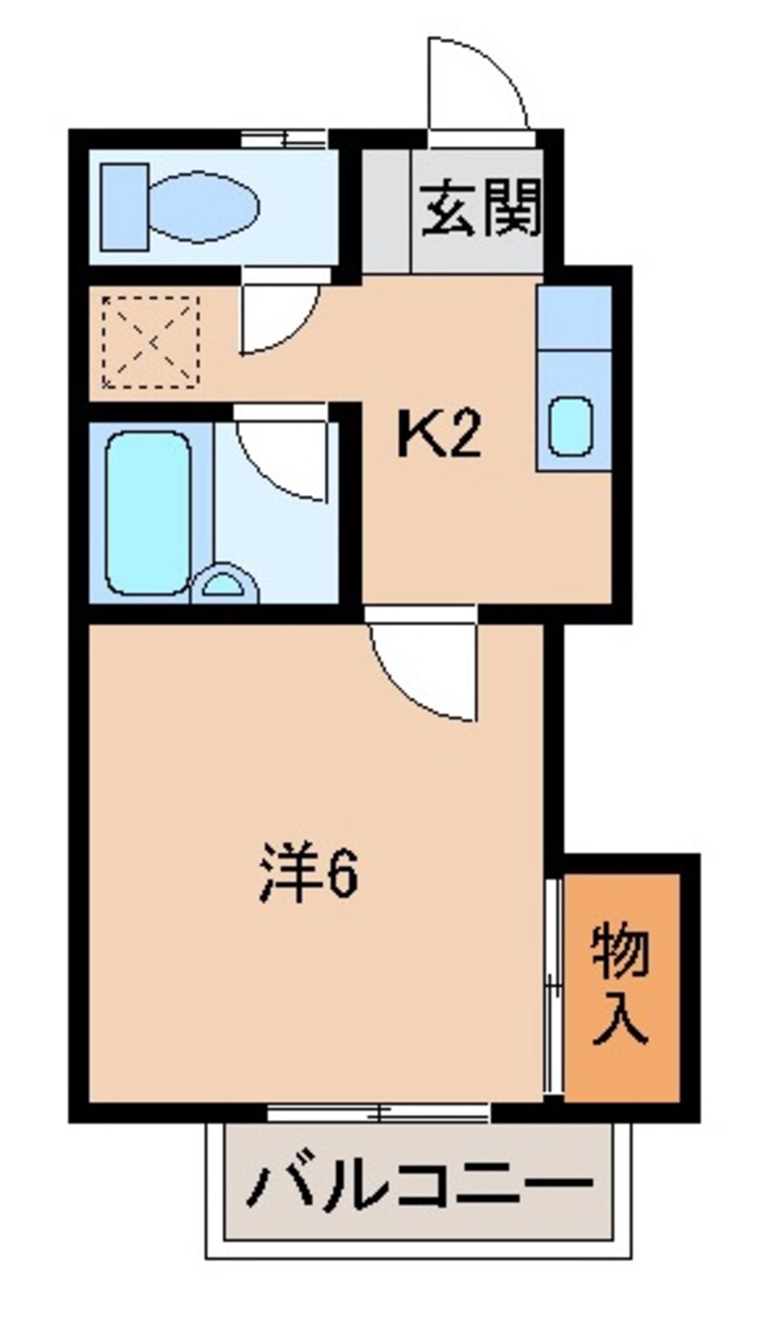 間取図 ハイツエバーグリーン