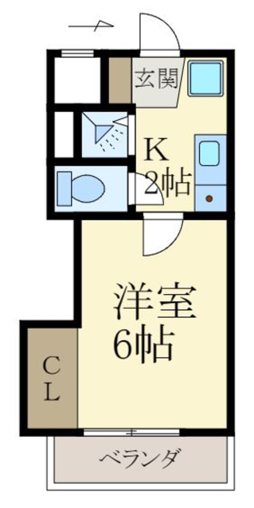 間取図 ラヴニール