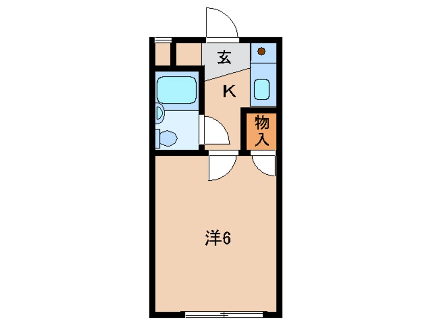 間取図 ベルエール白邸