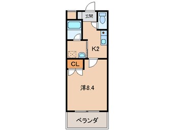 間取図 ル・マンＡ３番館