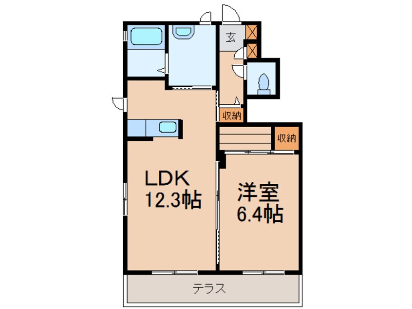 間取図 シャーメゾンラシュレ