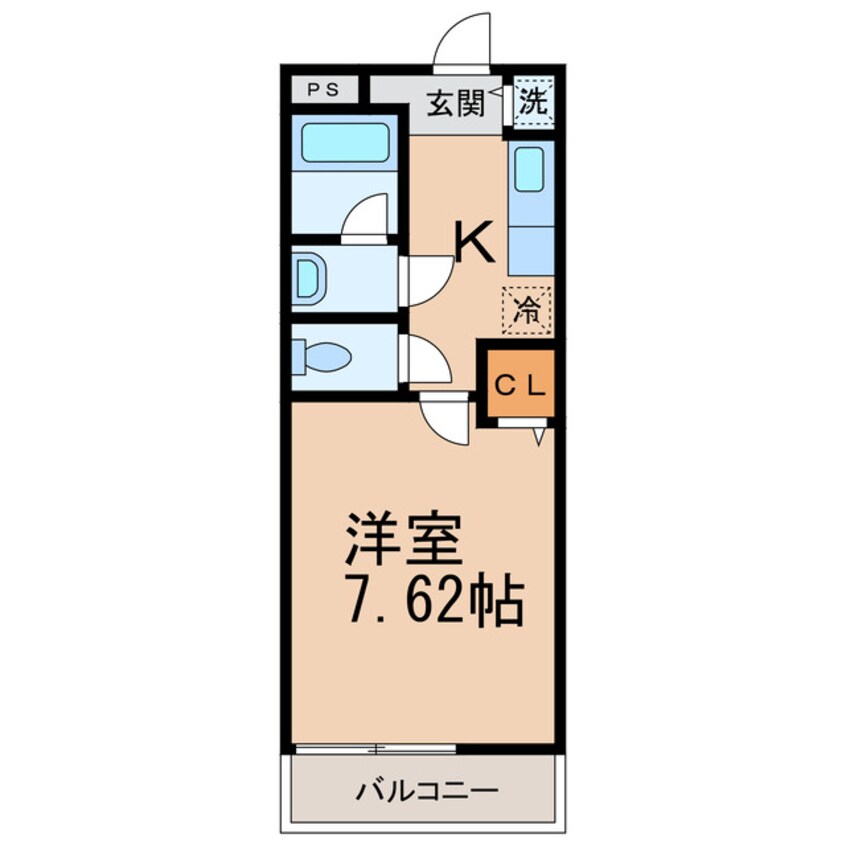 間取図 フジパレス秋月３３