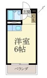 モンエソールⅢ 1Rの間取り