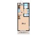 Ｌａ　Ｃａｓａ　戎 1Kの間取り