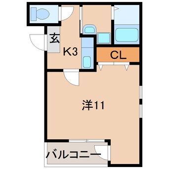 間取図 フジパレス市駅東Ⅴ番館