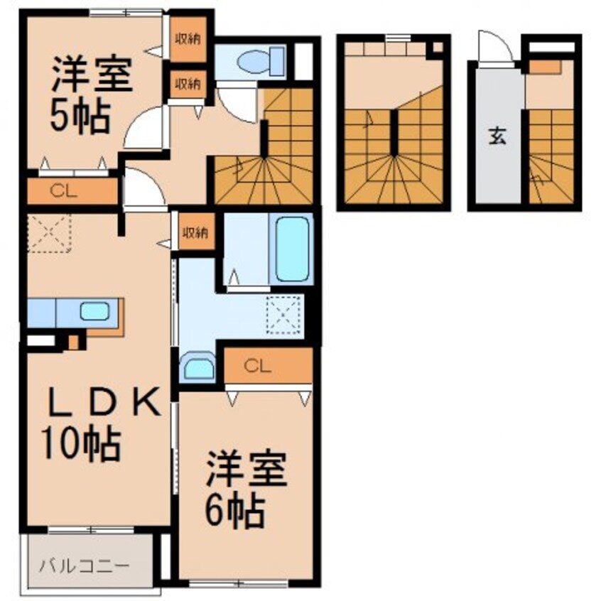 間取図 クレシア