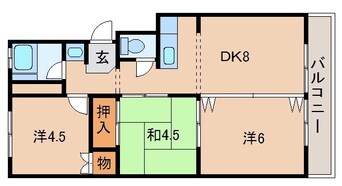 間取図 コーポ池尾