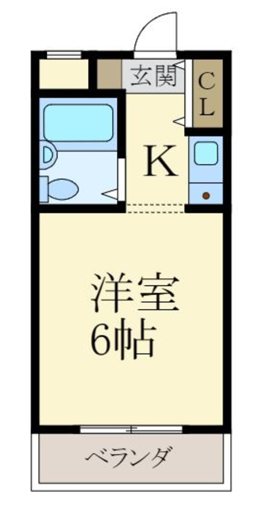 間取図 ソレール丸橋