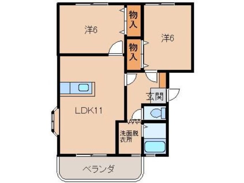 間取図 エスポワールZen