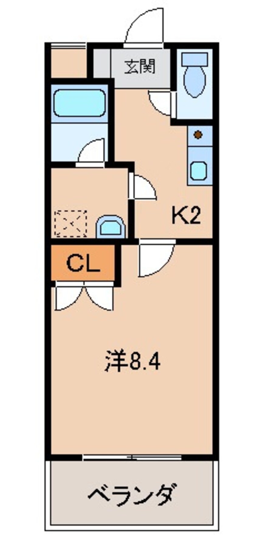 間取図 ル・マンＡ３番館