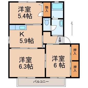 間取図 藤栄ハイツ