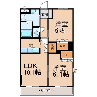 間取図 フォーレストガーデン