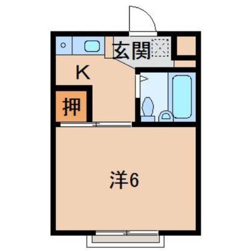 間取図 グリーンヒルＫ