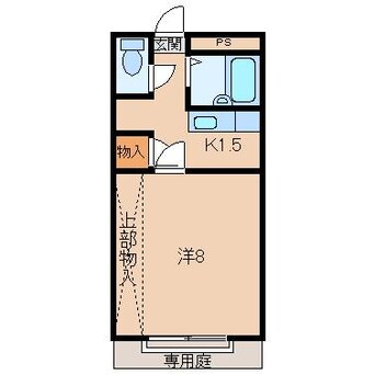 間取図 フラット貴志