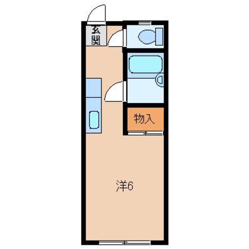 間取図 ベルピアＦ