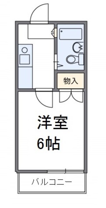 間取図 中松江第５ハイツ