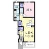 アルコバレーノ　Ｃ 1LDKの間取り