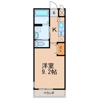 間取図 La Casa戎