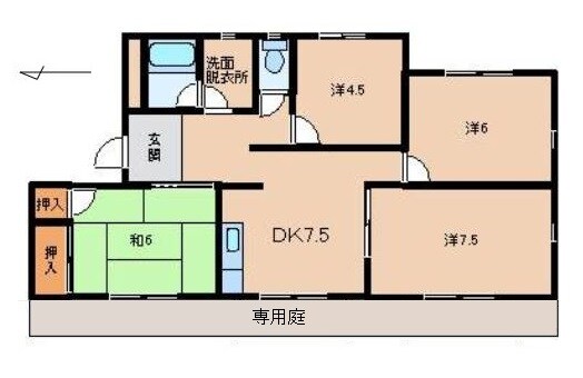 間取り図 コスモプラン21園部