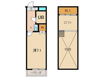 間取図 ヨーロピアン六十谷