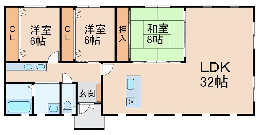 間取図 一戸建15293