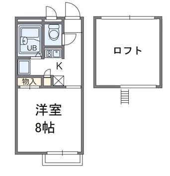 間取図 ハイツ格Ⅰ