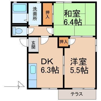 間取図 フレグランス吹上