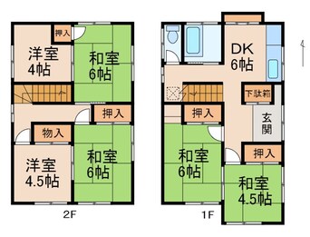 間取図 一戸建15829