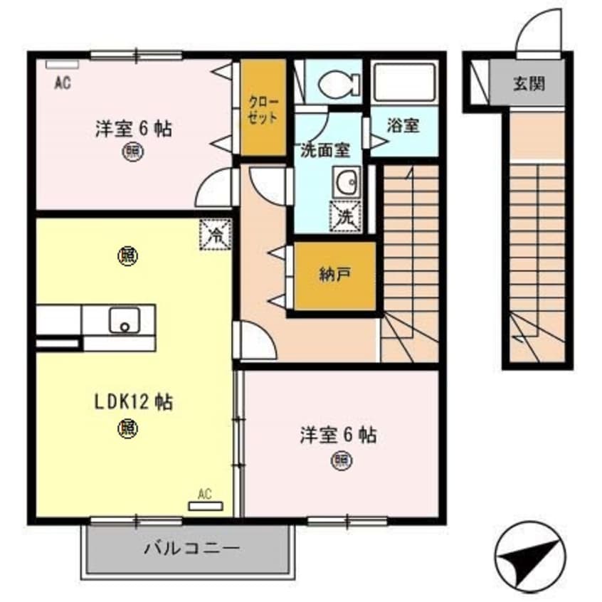 間取図 イル デ パン A棟