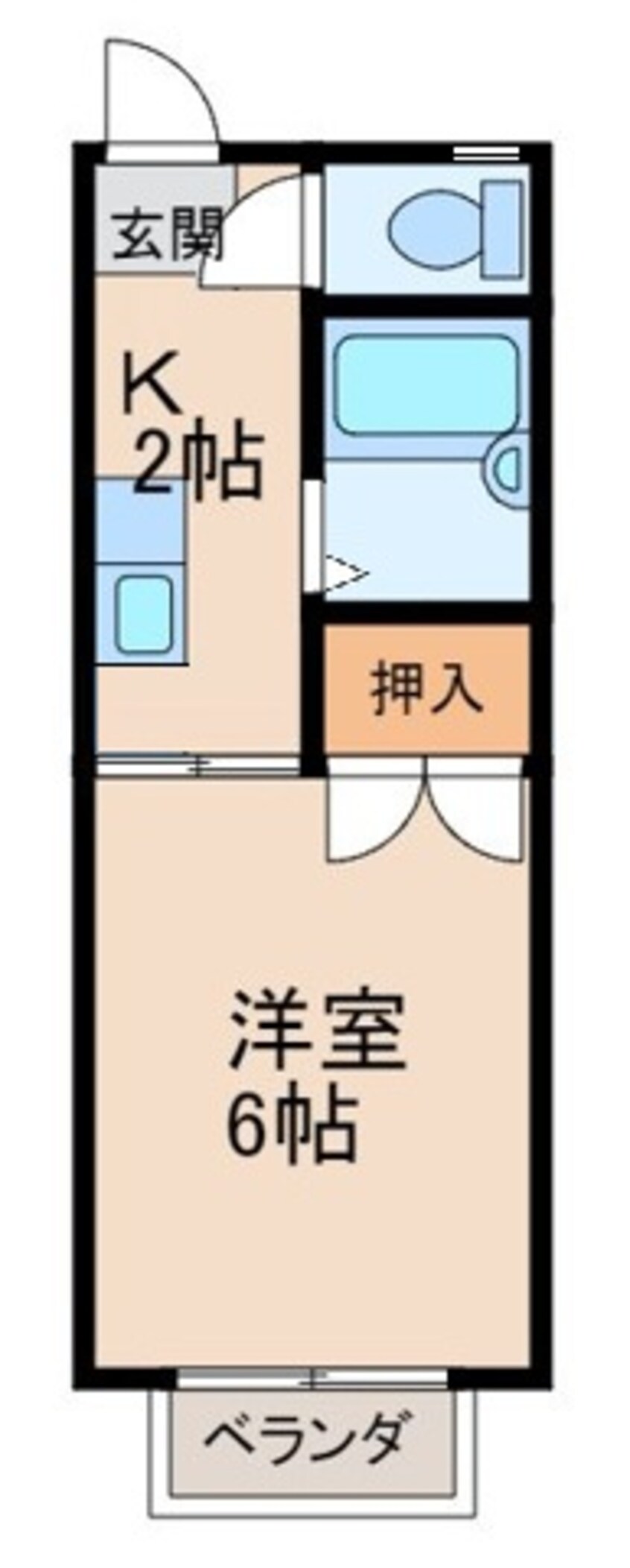 間取図 ホワイトハイツ