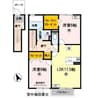 南海本線/紀ノ川駅 徒歩16分 2階 築18年 2LDKの間取り
