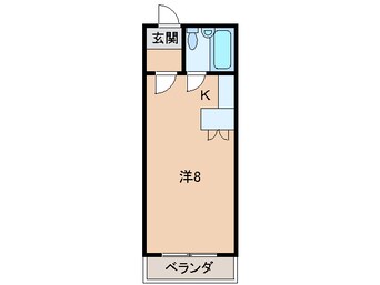 間取図 ヴィラヤナセ