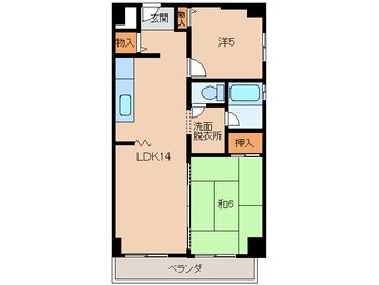 間取図 マンションポローニア