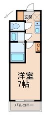 学生会館 Uni E'meal 和歌山大学前 1Kの間取り