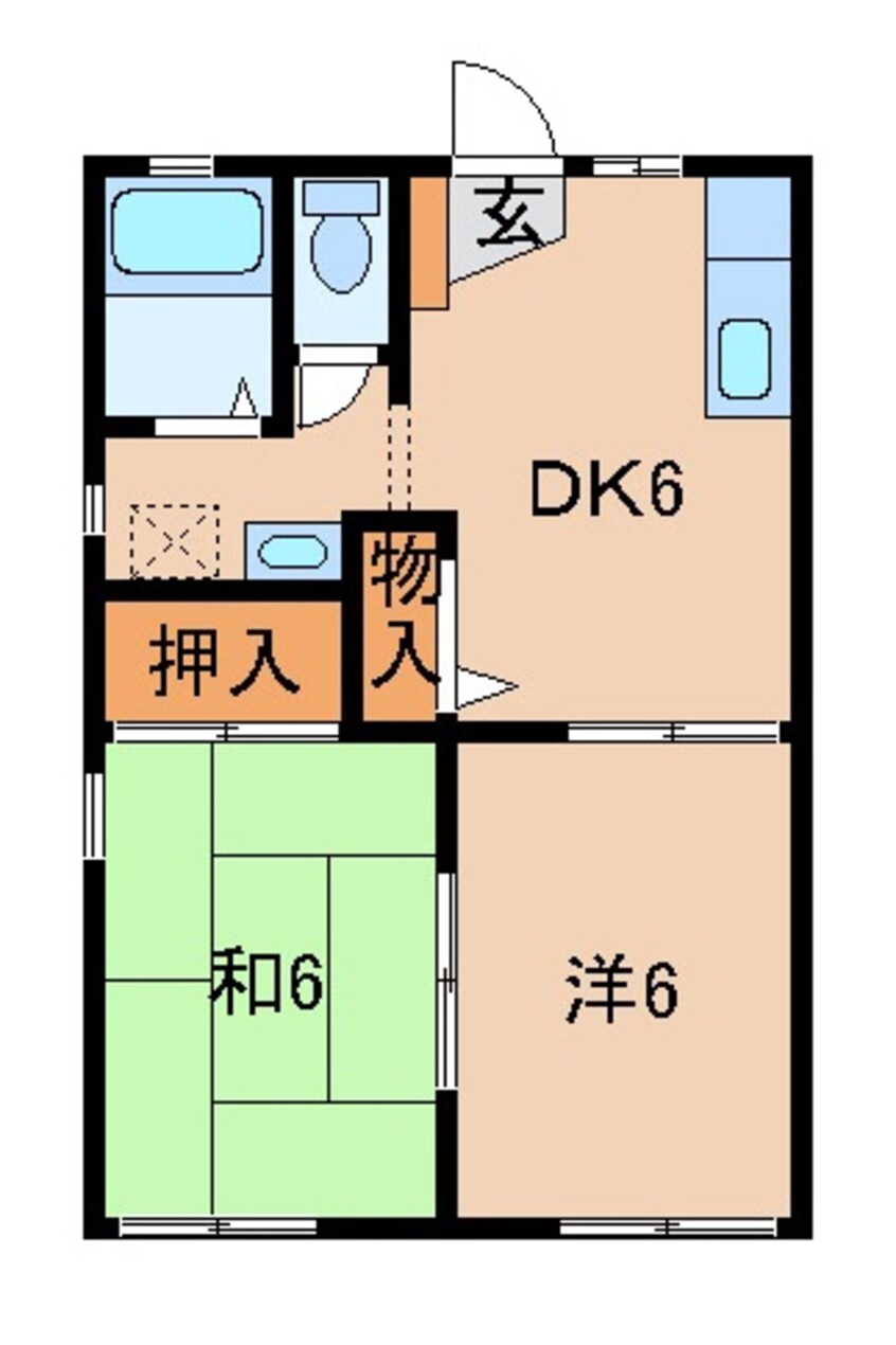 間取図 セキワガーデンハウス紀ノ川