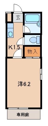間取り図 ハイツアネシスⅡ
