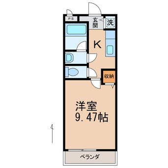 間取図 アビテ秋月南