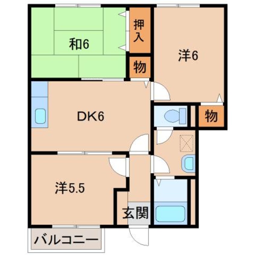 間取図 オーブリーメイプル楓