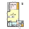 D-room K 1LDKの間取り